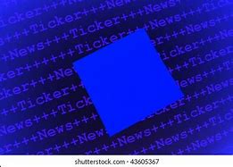 Image result for Blank News Ticker