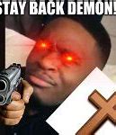 Image result for Back Demon Meme