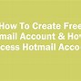 Image result for Free Hotmail Account and Password