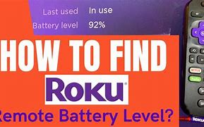 Image result for Roku Remote Battery