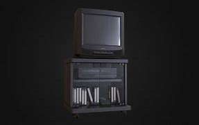 Image result for VCR Under CRT TV in TV Stand