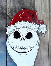 Image result for Nightmare Before Christmas Door Hanger