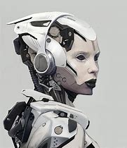 Image result for Robot Female Cyborg Art