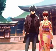 Image result for Persona 5 Joker X Kasumi