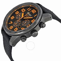 Image result for Seiko Sport Chronograph Black Orange 100M