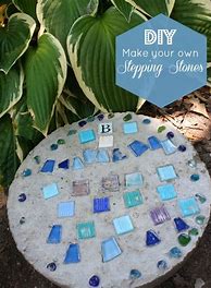 Image result for Homemade Stepping Stone Ideas