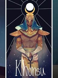 Image result for Egyptian Moon God