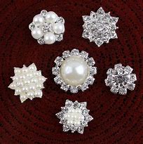 Image result for Rhinestone Buttons Embellishments