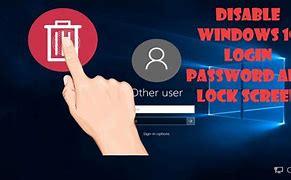 Image result for Remove Password From Lock Screen