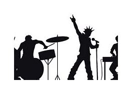 Image result for Old Band Silhouette Clip Art