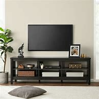 Image result for 75 inches tvs stands with drawer