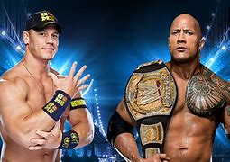 Image result for John Cena The Rock Chinese