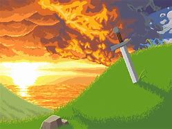 Image result for Pixel Art Title Screen