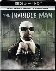 Image result for The Invisible Man Blu-ray Disc Cover