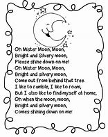 Image result for Night Sky Poems for Kids