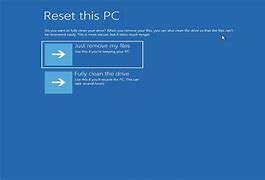 Image result for How to Reset Windows 10 without Start Menu