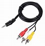 Image result for Headphone Jack to RCA Cable