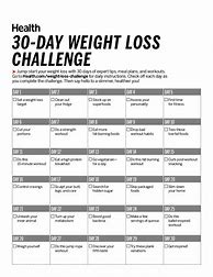 Image result for 30-Day Challenge Weight Loss Diet Plan
