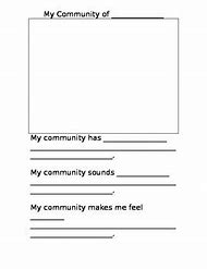 Image result for My Community Grade One