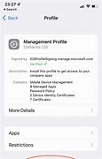 Image result for Remove Management Profile iPhone