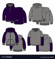 Image result for Purple Hoodie Template Front and Back