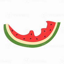 Image result for Watermelon Slice with Bite Clip Art