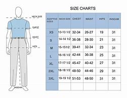 Image result for UK US Shirt Size Chart