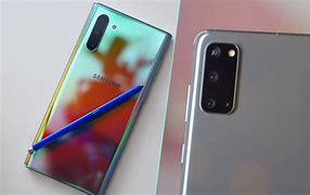 Image result for Galaxy Note 10 vs Galaxy S20