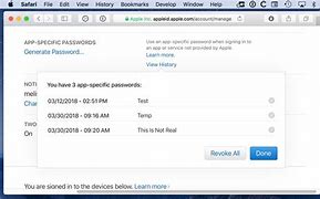 Image result for App-Specific Password Apple