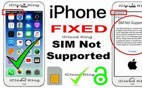 Image result for Sim Not Supported iPhone 7