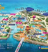 Image result for Map of Coco Cay Island Bahamas
