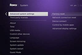 Image result for How to Factory Reset Roku Device