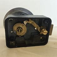 Image result for Older Dial Combination Lock Box with Lever
