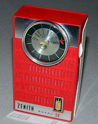 Image result for Zenith Royal 50 Transistor Radio