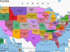 Image result for State Capitals Map