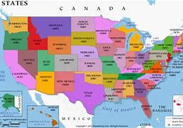 Image result for United States Map with Territories