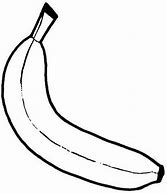 Image result for Banana Cartoon Black and White