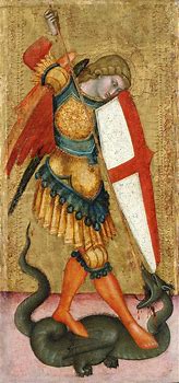 Image result for Saint Michael and the Dragon
