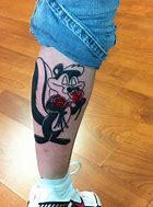 Image result for Pepe Le Pew Tattoos