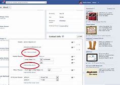 Image result for Facebook Contact Information