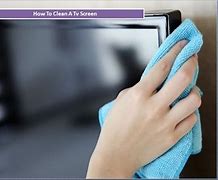 Image result for How to Clean TV Screen Flat
