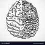 Image result for Small Brain Drawing