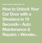 Image result for Unlock Car Door