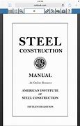 Image result for AISC Steel Construction Manual