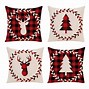 Image result for Outdoor Orange Christmas Pillows