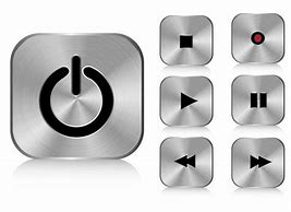 Image result for Aluminum Power Button Icon