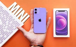 Image result for iPhone 12 Mini Purple in Hand