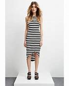 Image result for Horizontal Striped Dress Outfit