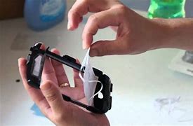 Image result for OtterBox Screen Protector Installation