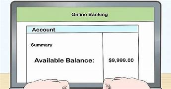 Image result for Bank Account Available Balance